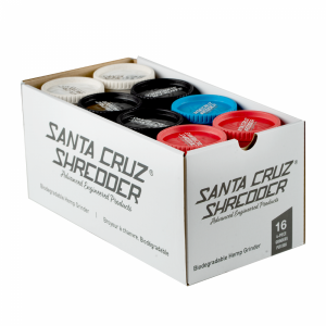 Santa Cruz Shredder 2.1" 4pc Assorted Grinder - (Display of 16)